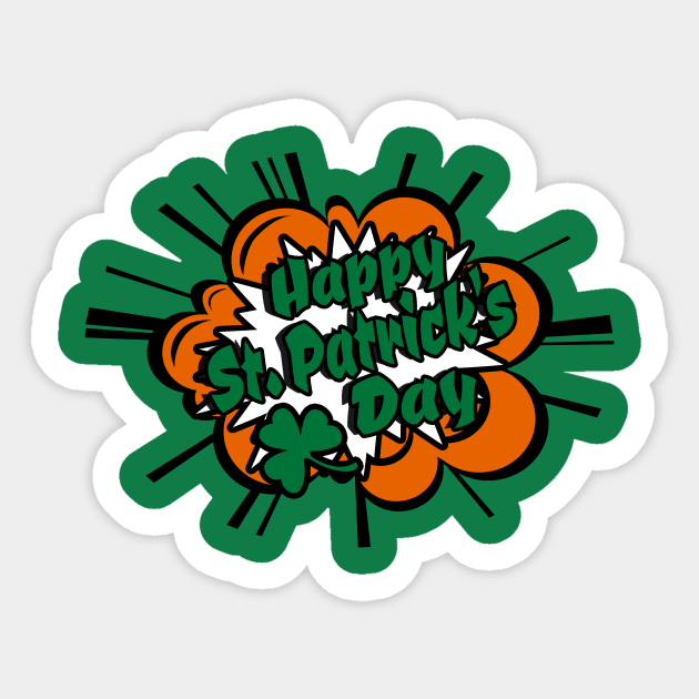 St. Patrick's Day Sticker by BattaAnastasia